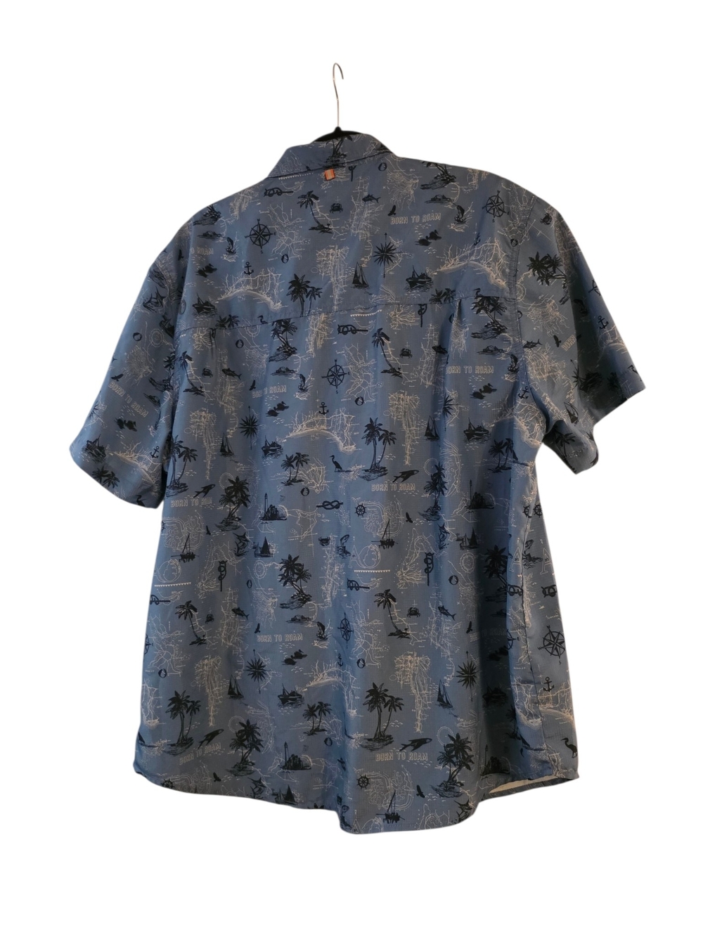 The American Outdoorsman "Born to Roam" Fishing Shirt - Size XXL - Excellent Con - Picture 2 of 7